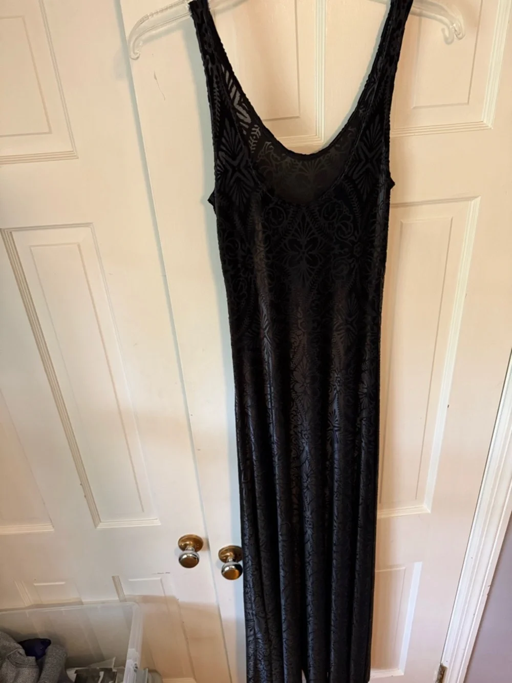 BlackMilk Burned Velvet Maxi Dress - Picture 3 of 10